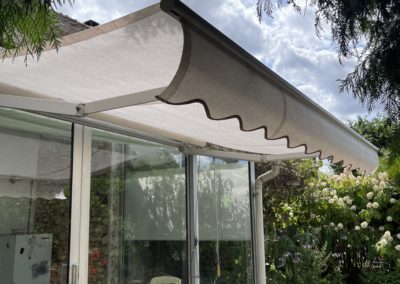 Toile store banne (NUAGE FLAMME)